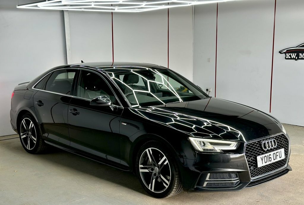 Audi A4 2L S Line YO16OFU Black #4