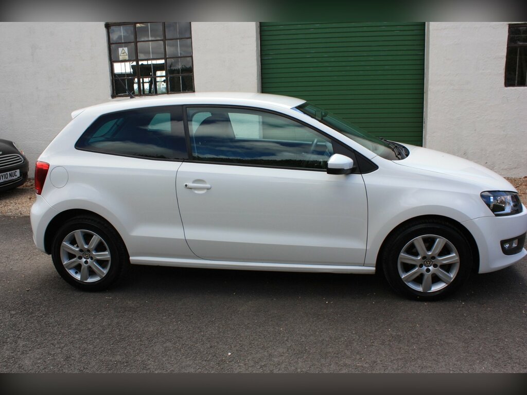 Volkswagen Polo 1.2 Tdi Match Hatchback Euro 5 White #4