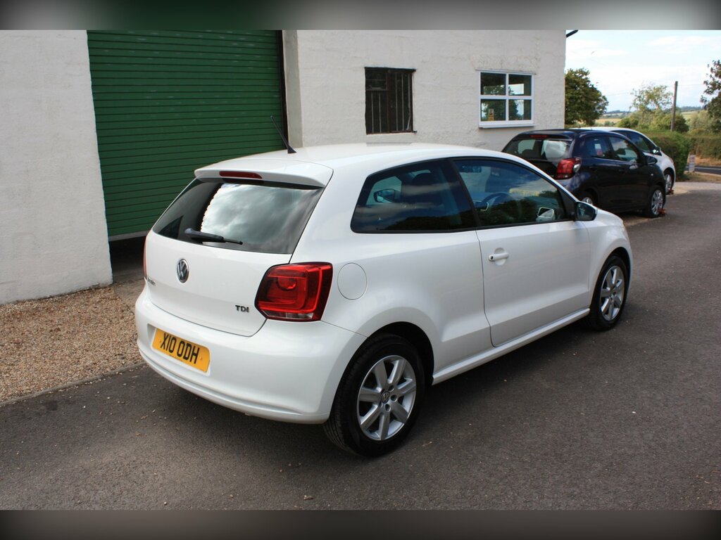 Volkswagen Polo 1.2 Tdi Match Hatchback Euro 5 White #5