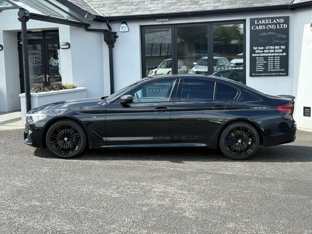 BMW 5 Series 2.0 520D M Sport Saloon Euro 6 S ND18CXG Black #3