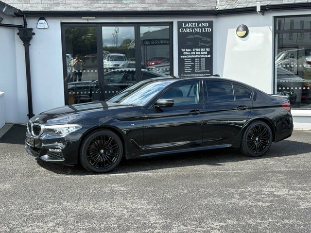 BMW 5 Series 2.0 520D M Sport Saloon Euro 6 S ND18CXG Black #2