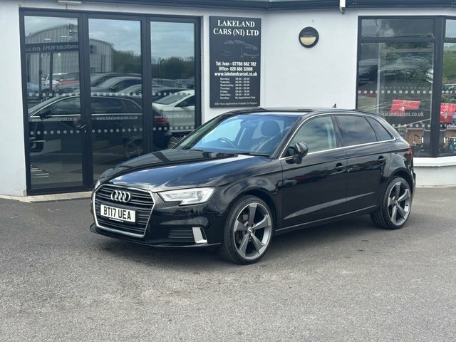 Audi A3 1.6 Tdi Sport Sportback Euro 6 BT17UEA Black