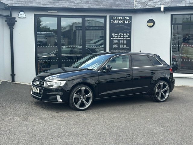 Audi A3 1.6 Tdi Sport Sportback Euro 6 BT17UEA Black #2