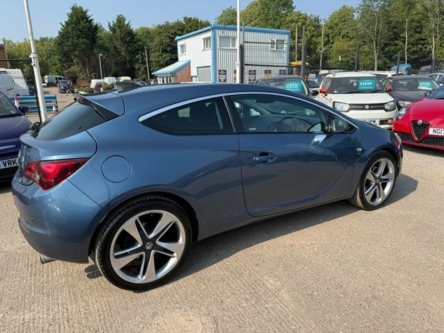 Vauxhall Astra GTC 1.4I Turbo Sri Coupe Euro 6 140 P Blue #3