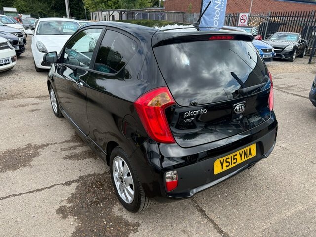 Kia Picanto 1.0 Vr7 Hatchback Euro 5 68 Bhp YS15YNA Black #5