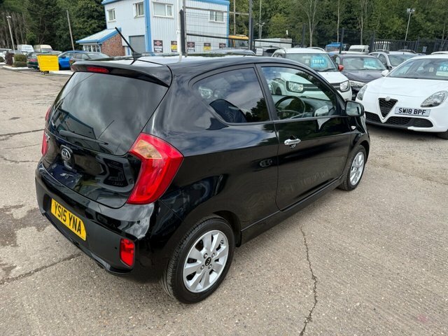 Kia Picanto 1.0 Vr7 Hatchback Euro 5 68 Bhp YS15YNA Black #3
