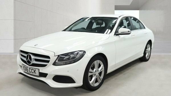 Mercedes-Benz C Class 1.6 C200d Se Saloon Euro 6 S S White #2