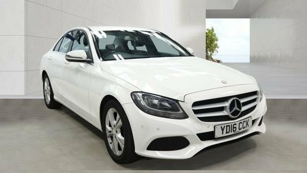 Mercedes-Benz C Class 1.6 C200d Se Saloon Euro 6 S S White