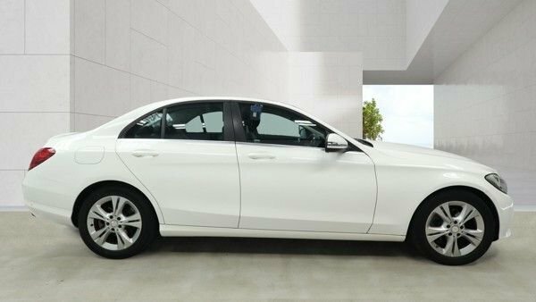 Mercedes-Benz C Class 1.6 C200d Se Saloon Euro 6 S S White #5