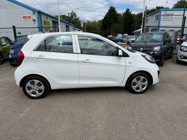 Kia Picanto 1.0 1 Hatchback Euro 5 68 Bhp White #2