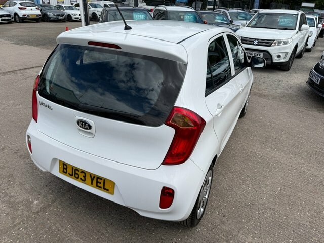 Kia Picanto 1.0 1 Hatchback Euro 5 68 Bhp White #3