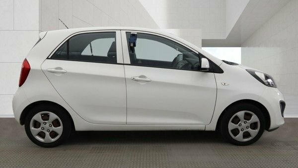 Kia Picanto 1.0 1 Hatchback Euro 5 68 Bhp White #5