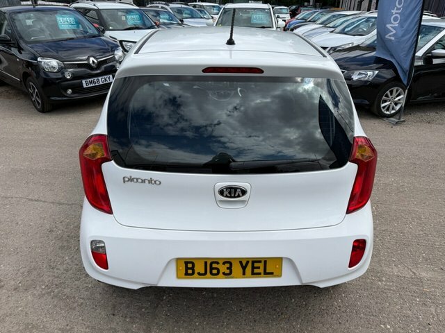 Kia Picanto 1.0 1 Hatchback Euro 5 68 Bhp White #4