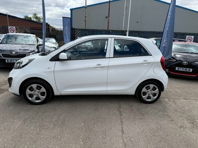 Kia Picanto 1.0 1 Hatchback Euro 5 68 Bhp White #6