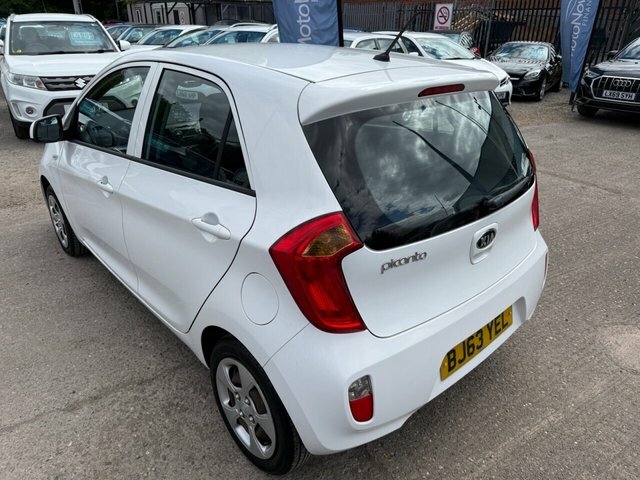 Kia Picanto 1.0 1 Hatchback Euro 5 68 Bhp White #5