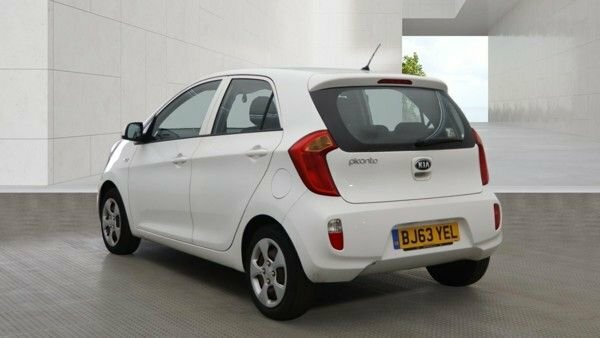 Kia Picanto 1.0 1 Hatchback Euro 5 68 Bhp White #3