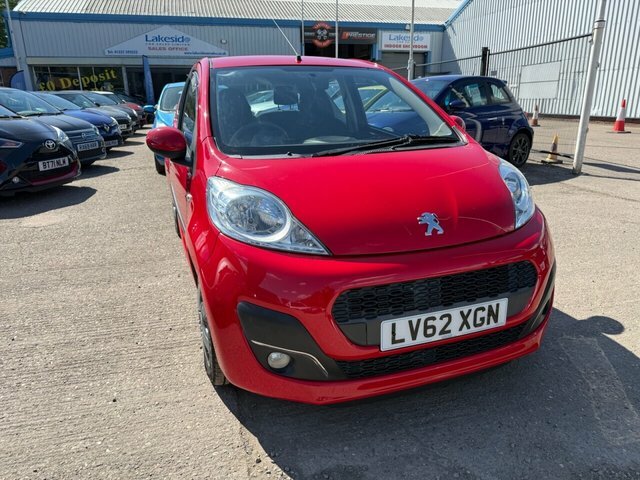 Peugeot 107 1.0 12V Active Hatchback Euro 5 Red