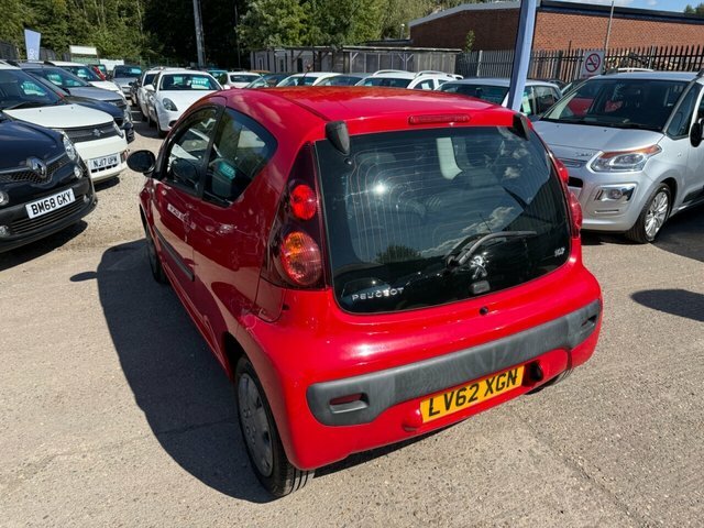 Peugeot 107 1.0 12V Active Hatchback Euro 5 Red #4