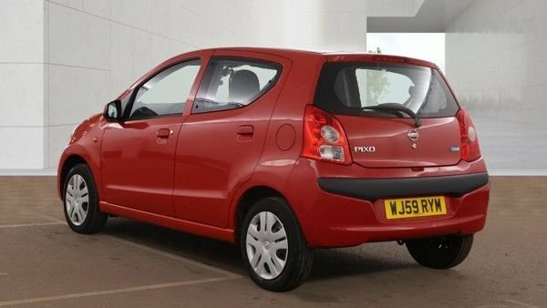 Nissan Pixo 1.0 N-tec Hatchback Euro 5 68 P Silver #3