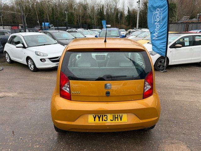 Seat MII 1.0 12V Toca Hatchback Euro 5 6 YY13JHV Yellow #2