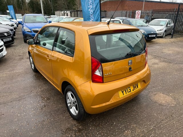 Seat MII 1.0 12V Toca Hatchback Euro 5 6 YY13JHV Yellow #5