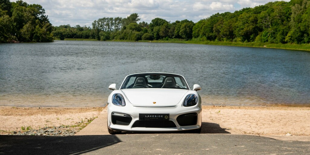 Porsche Boxster 3.8 981 White #2