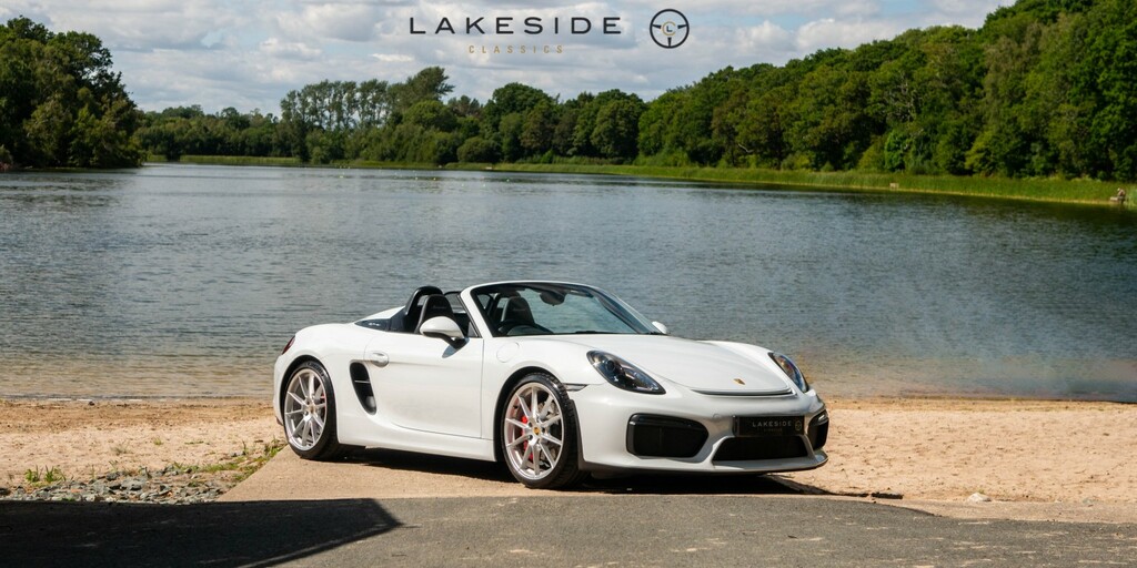 Porsche Boxster 3.8 981 White