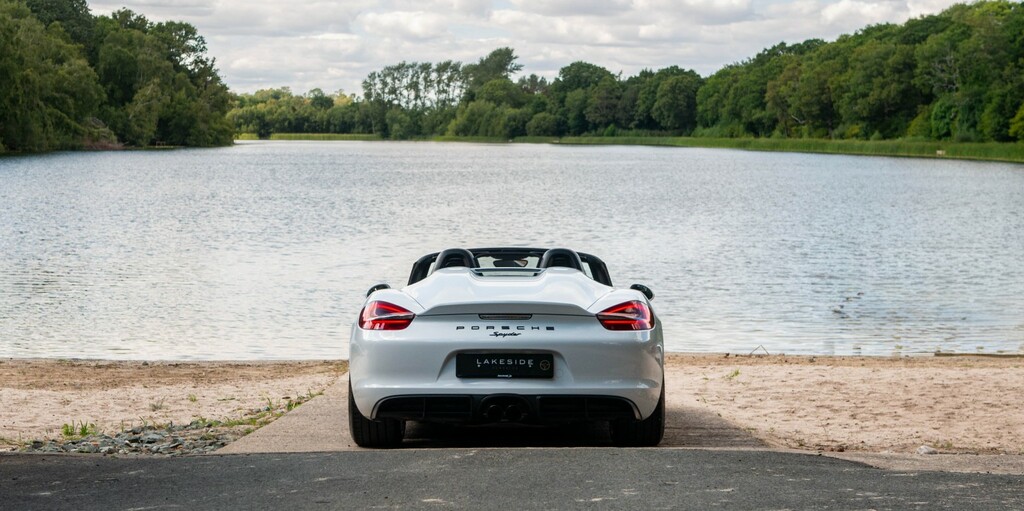 Porsche Boxster 3.8 981 White #5