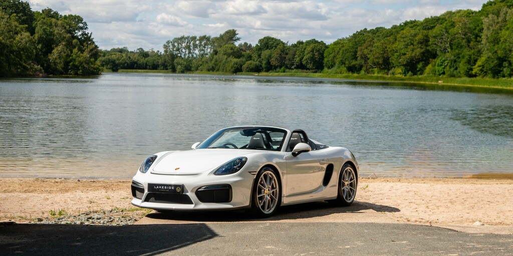 Porsche Boxster 3.8 981 White #3