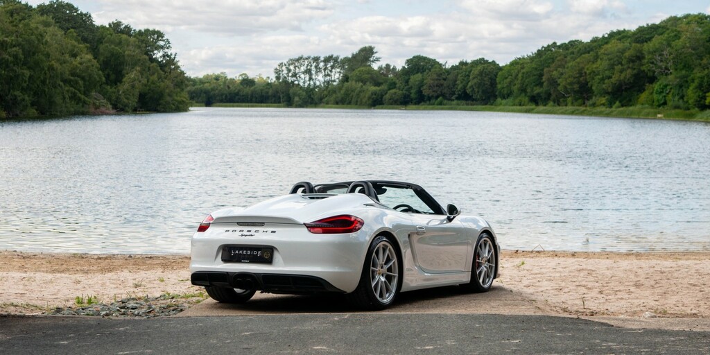 Porsche Boxster 3.8 981 White #6