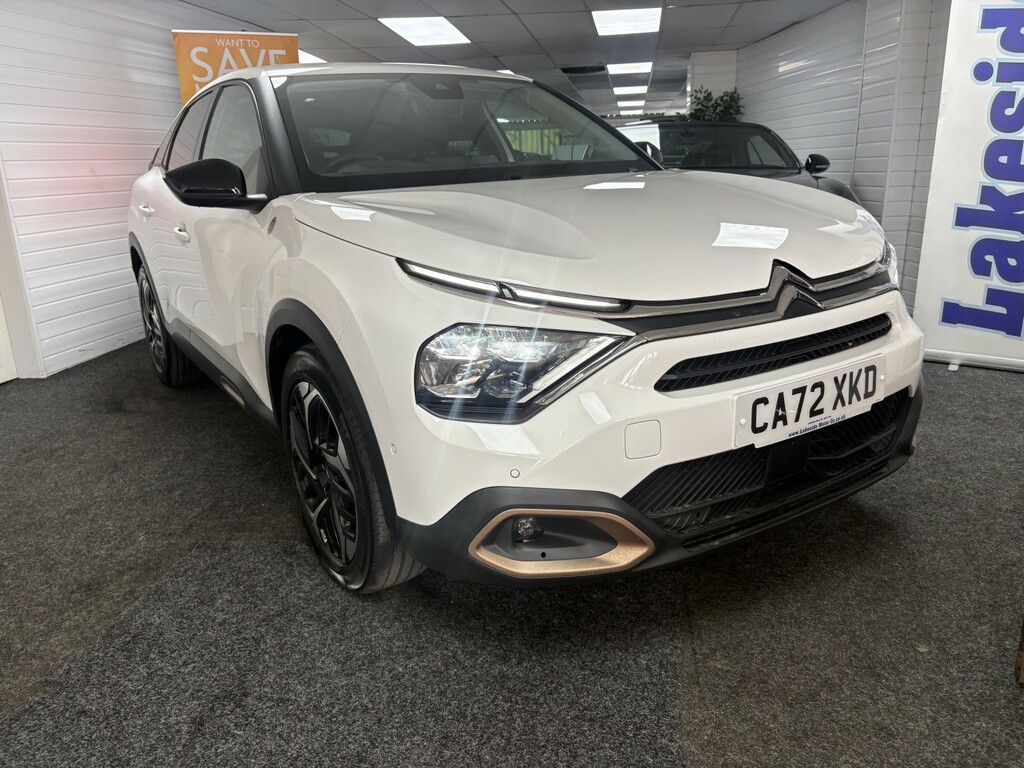 Citroen C4 Hatchback 1.2 C4 C-series Edition Puretech 130 Ss CA72XKD White #2