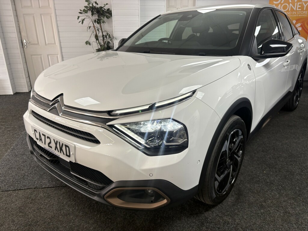 Citroen C4 Hatchback 1.2 C4 C-series Edition Puretech 130 Ss CA72XKD White #3