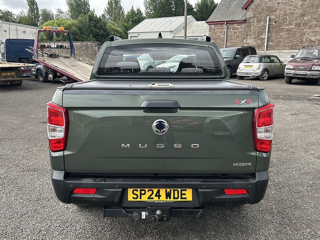 SsangYong Musso 2.2D Saracen Pickup Double Cab 4Wd Green #6