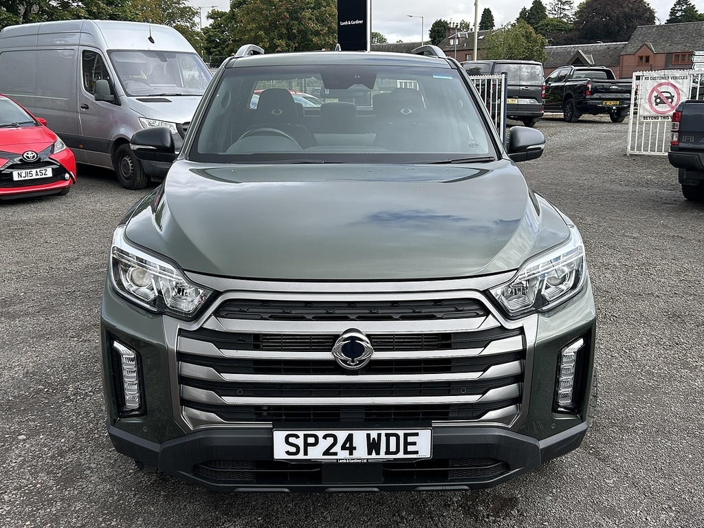 SsangYong Musso 2.2D Saracen Pickup Double Cab 4Wd Green #4