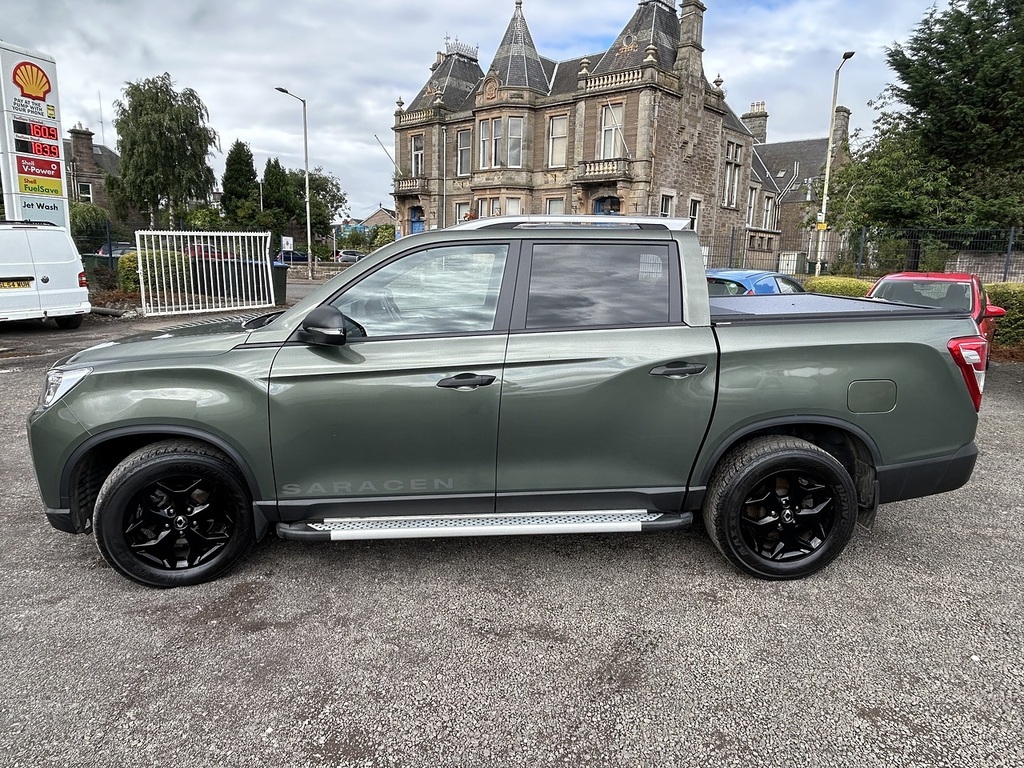 SsangYong Musso 2.2D Saracen Pickup Double Cab 4Wd Green #5