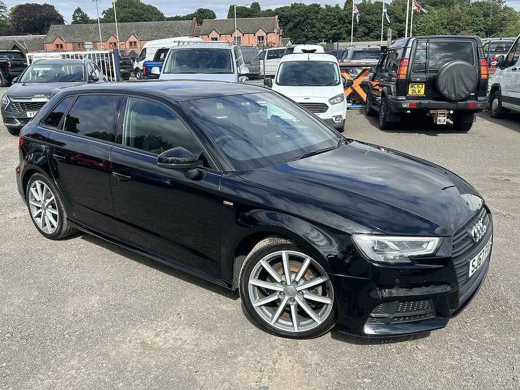 Audi A3 2.0 Tfsi S Line Sportback S Tronic Euro 6 Ss Blue #1