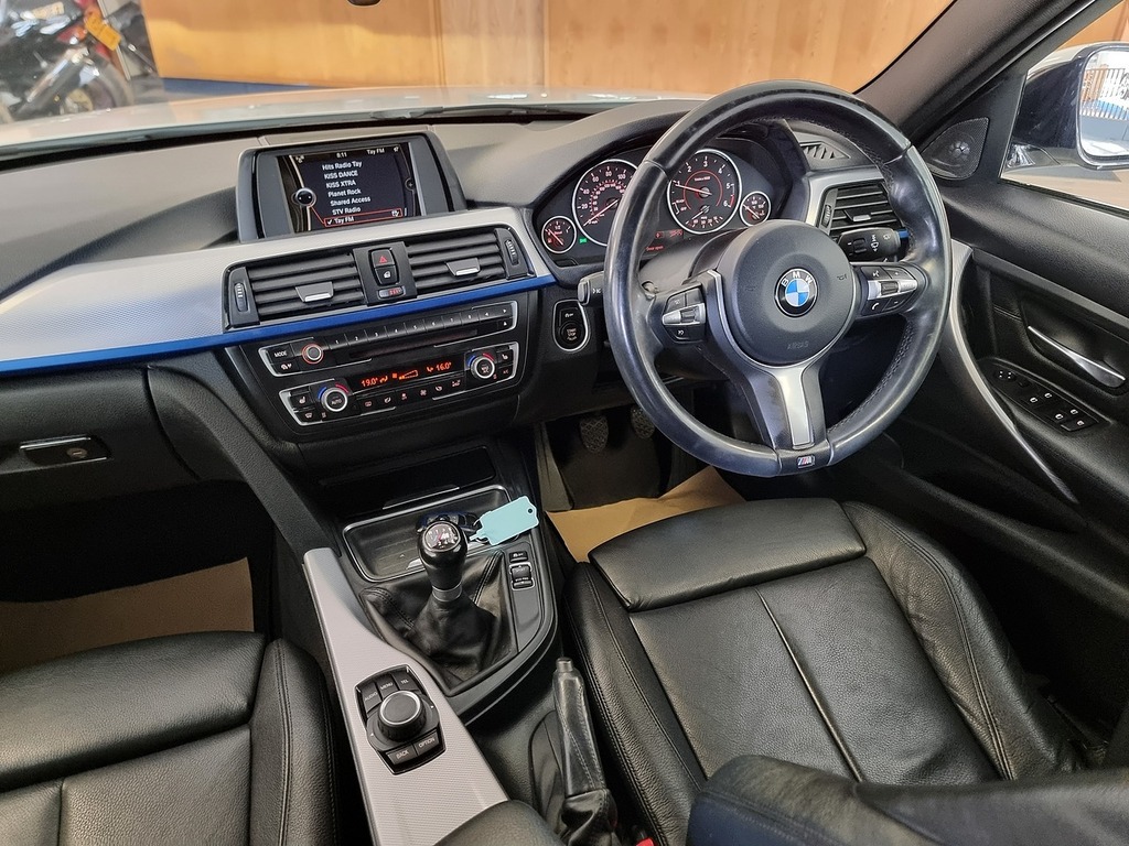 BMW 3 Series Saloon 2.0 316D Sport Euro 5 Ss 2013 Black #11