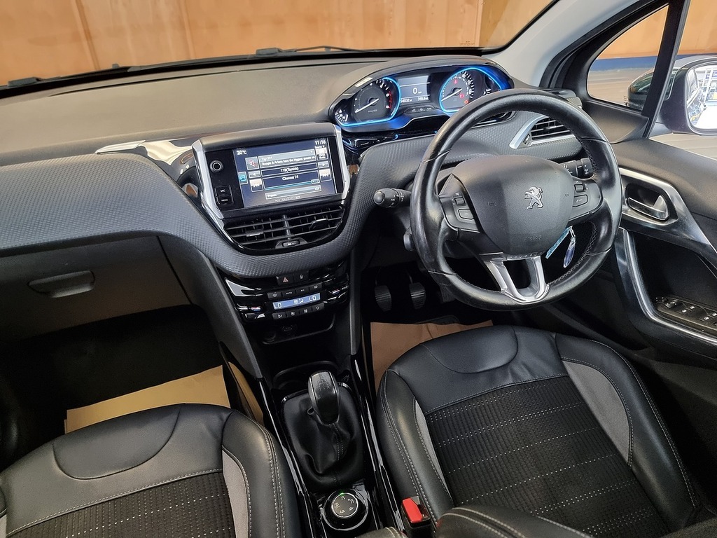 Peugeot 2008 1.2 Vti Puretech Allure Suv Euro Grey #9