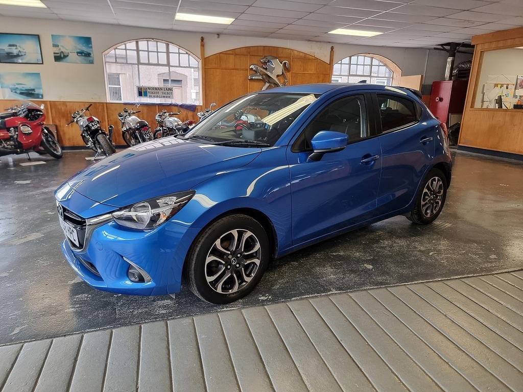 Mazda 2 1.5 Skyactiv-g Sport Nav Hatchback Man SN68HPC Blue #3