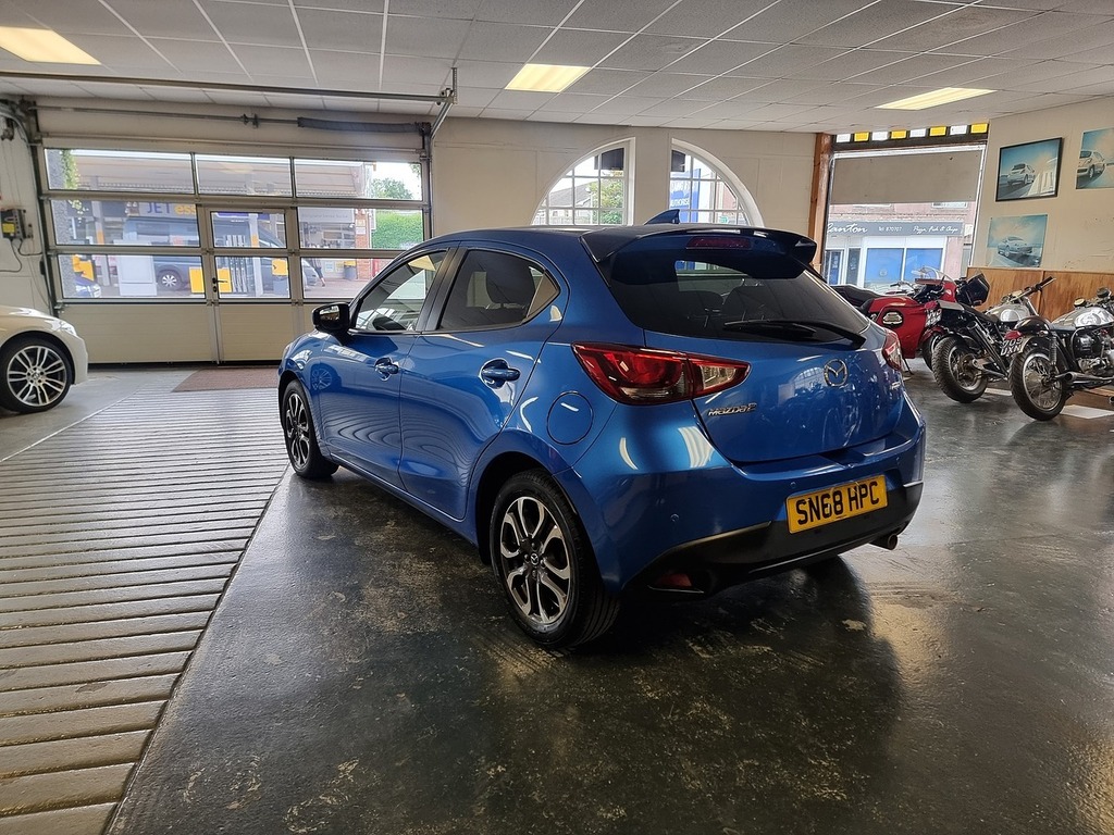 Mazda 2 1.5 Skyactiv-g Sport Nav Hatchback Man SN68HPC Blue #4
