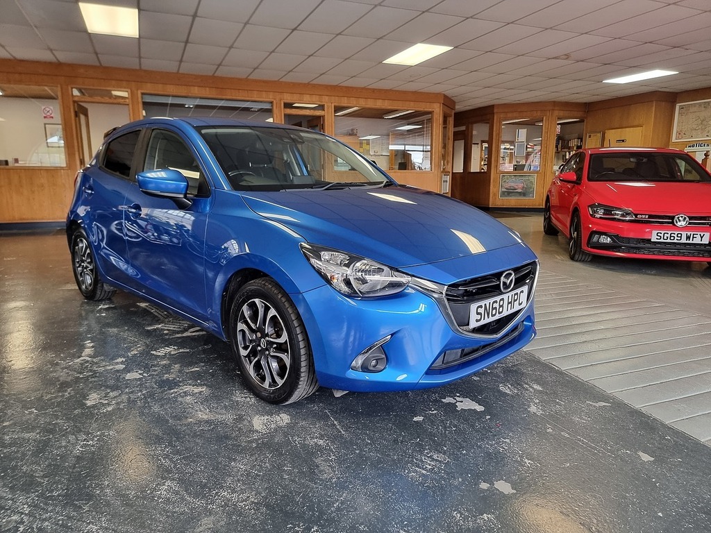 Mazda 2 1.5 Skyactiv-g Sport Nav Hatchback Man Blue