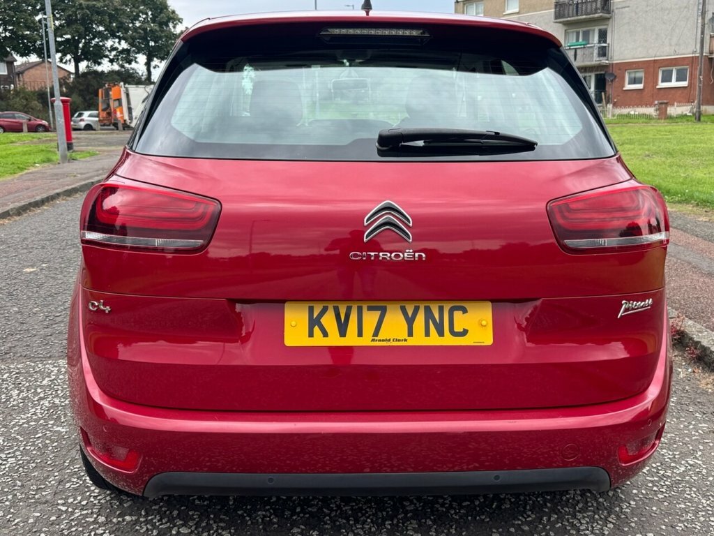 Citroen C4 Picasso 1.2L Touch Edition Red #4