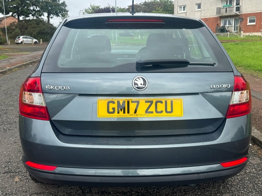 Skoda Rapid Spaceback 1.2L Se Tech GM17ZCU Grey #4