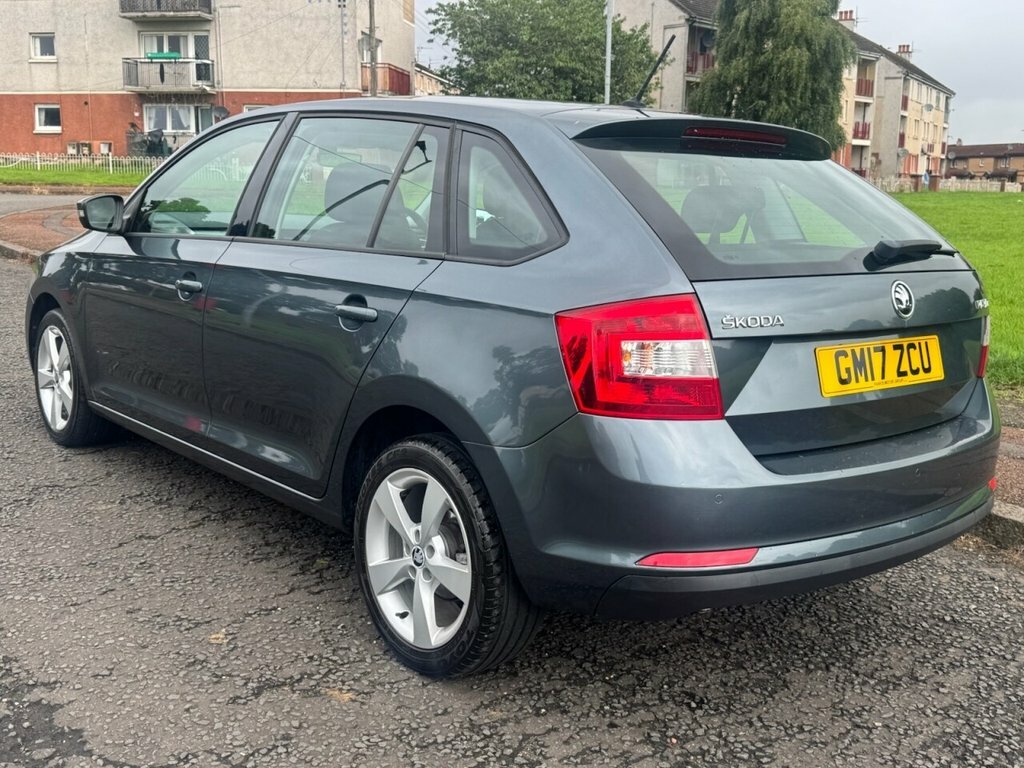 Skoda Rapid Spaceback 1.2L Se Tech GM17ZCU Grey #3