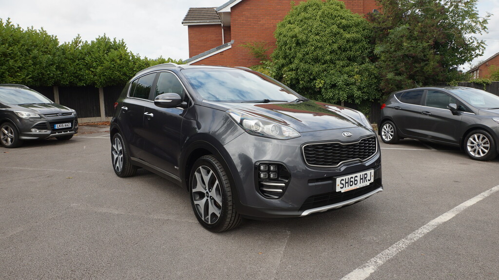 Kia Sportage 1.6 T-gdi Gt-line Awd Euro 6 Silver