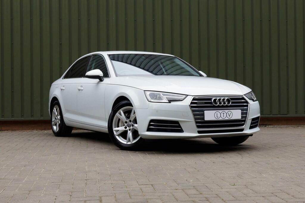 Audi A4 2.0 Tdi Sport S Tronic Quattro Euro 6 Ss White