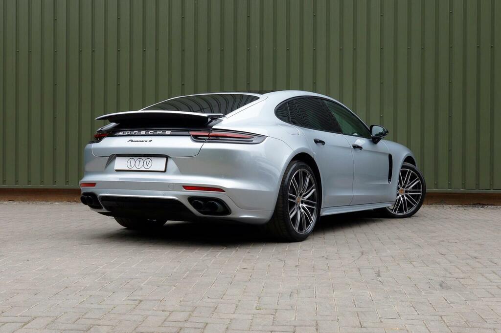 Porsche Panamera 4.0 V8 Turbo Pdk White #7