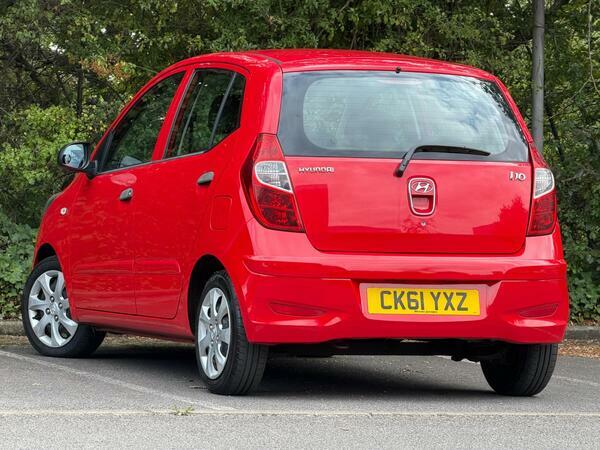 Hyundai I10 1.2 Classic Low Mileage Cheap Road Tax Hatchba White #11