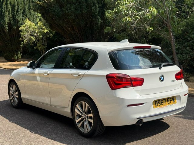 BMW 1 Series 116D Sport Hatchback White #5