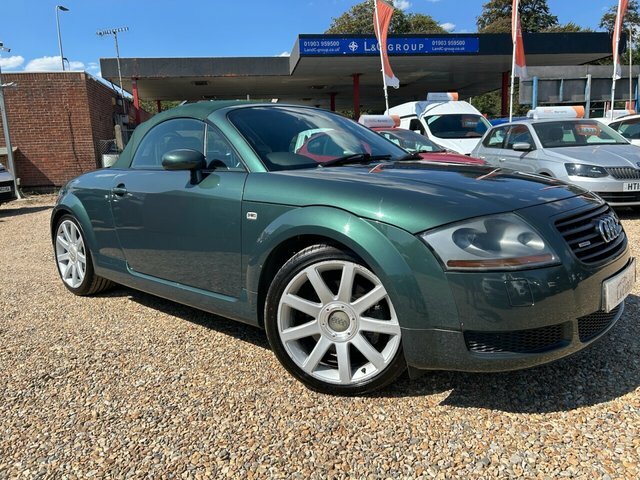 Audi TT 1.8T Roadster 225 Quattro Green